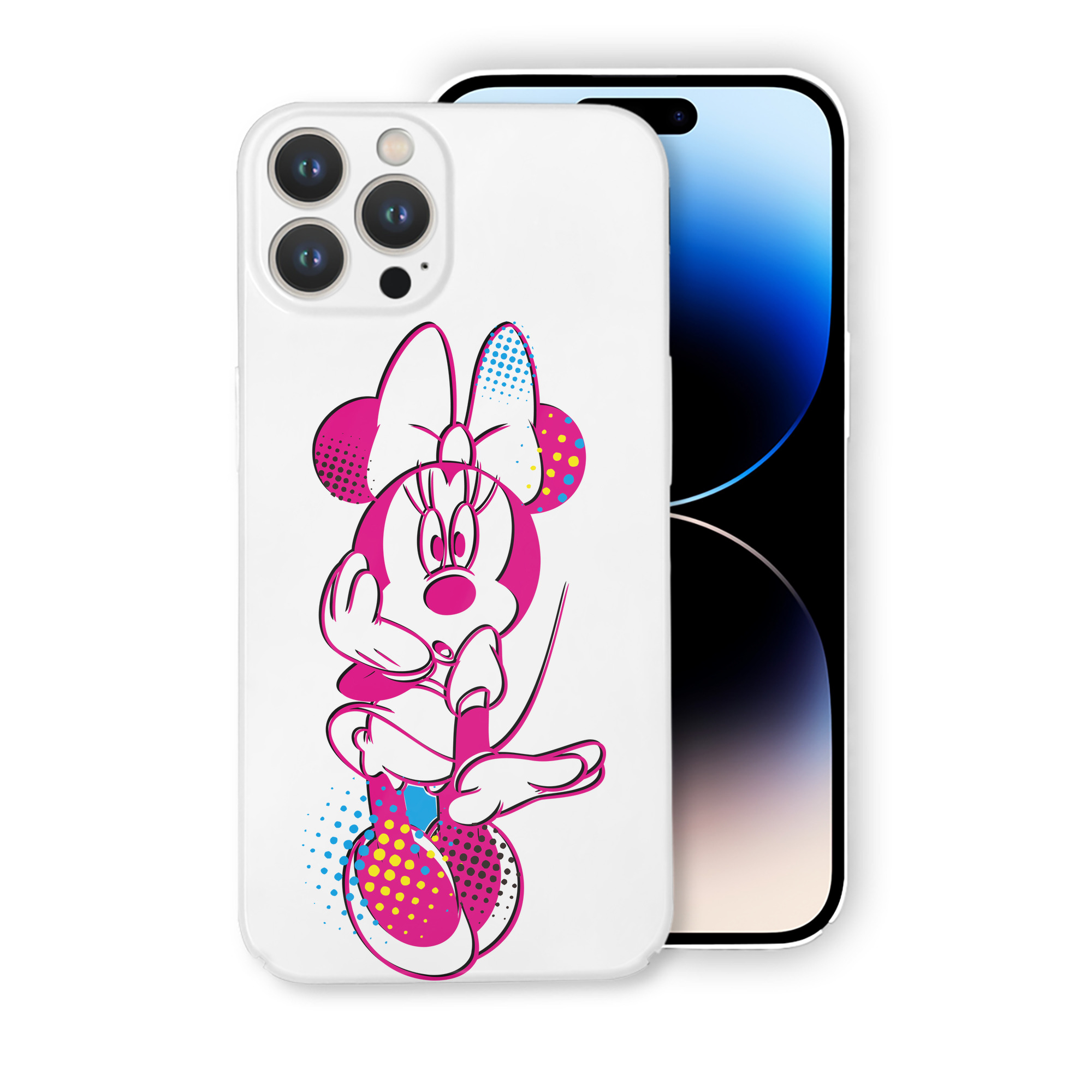 （画像用） ミッキーマウス Mickey Mouse 【iPhone 14シリーズ対応】ハードケース
